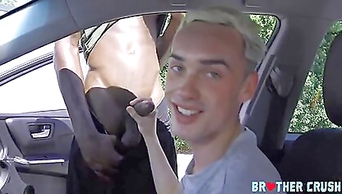 Sexy young blonde gets fucked by a toy