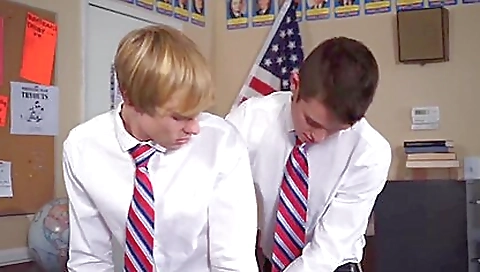 Shaky girl fucked by her boss