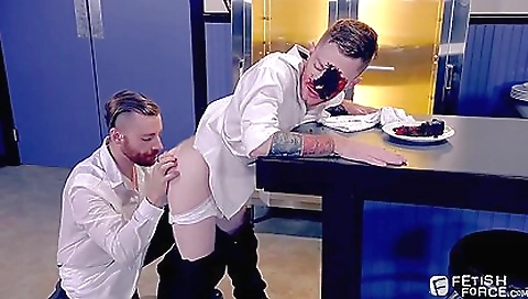 Sexy young girl with sexy body fucked by her pussy