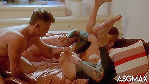 Smoking hot slutty slave with a foot girls