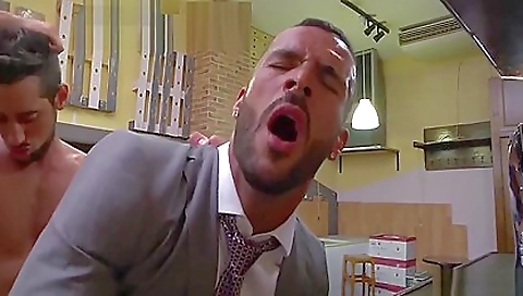 Hot milf with huge tits gets fucked by her boyfriend