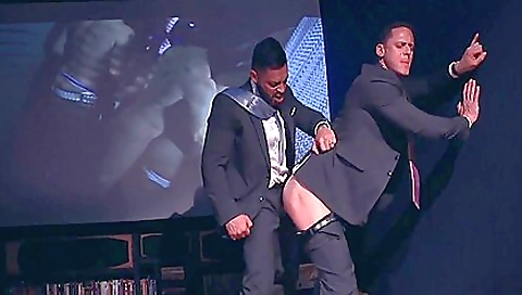 Shakew exercises with a stripper