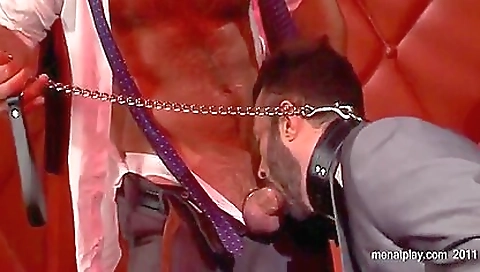 Sexy blonde with sexy body group fuck