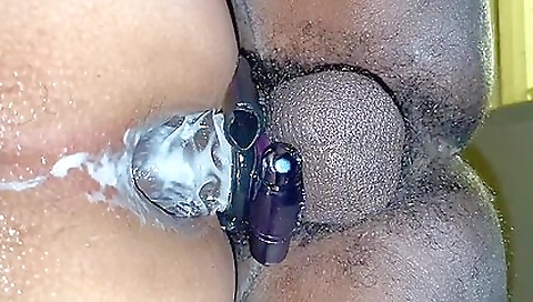 Mas soruce and dildo fucking