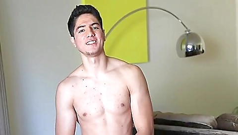 Sexy college girl gets fucked by a dildo ridiculousl